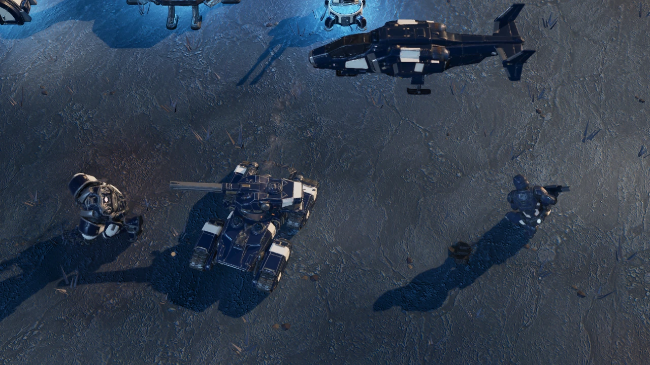 Concord armor and Skyhawk gunship in the native model gallery